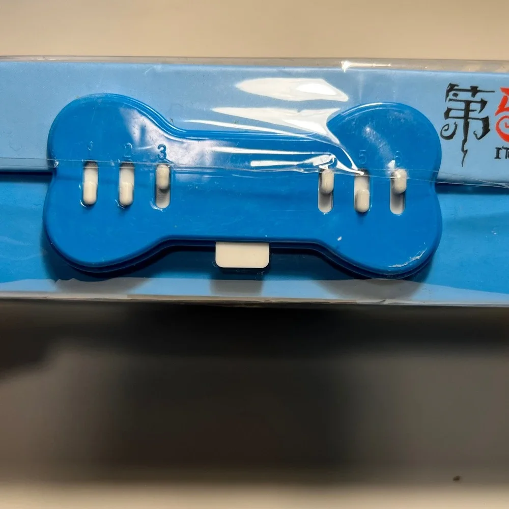 Identity V OS Pencil Box Blue Puzzle Lid Combination Lock D8003 Jack the Ripper